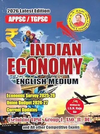 KOLLABANENI PUBLICATIONS ISNRAJU SIR INDIAN ECONOMY (E/M)